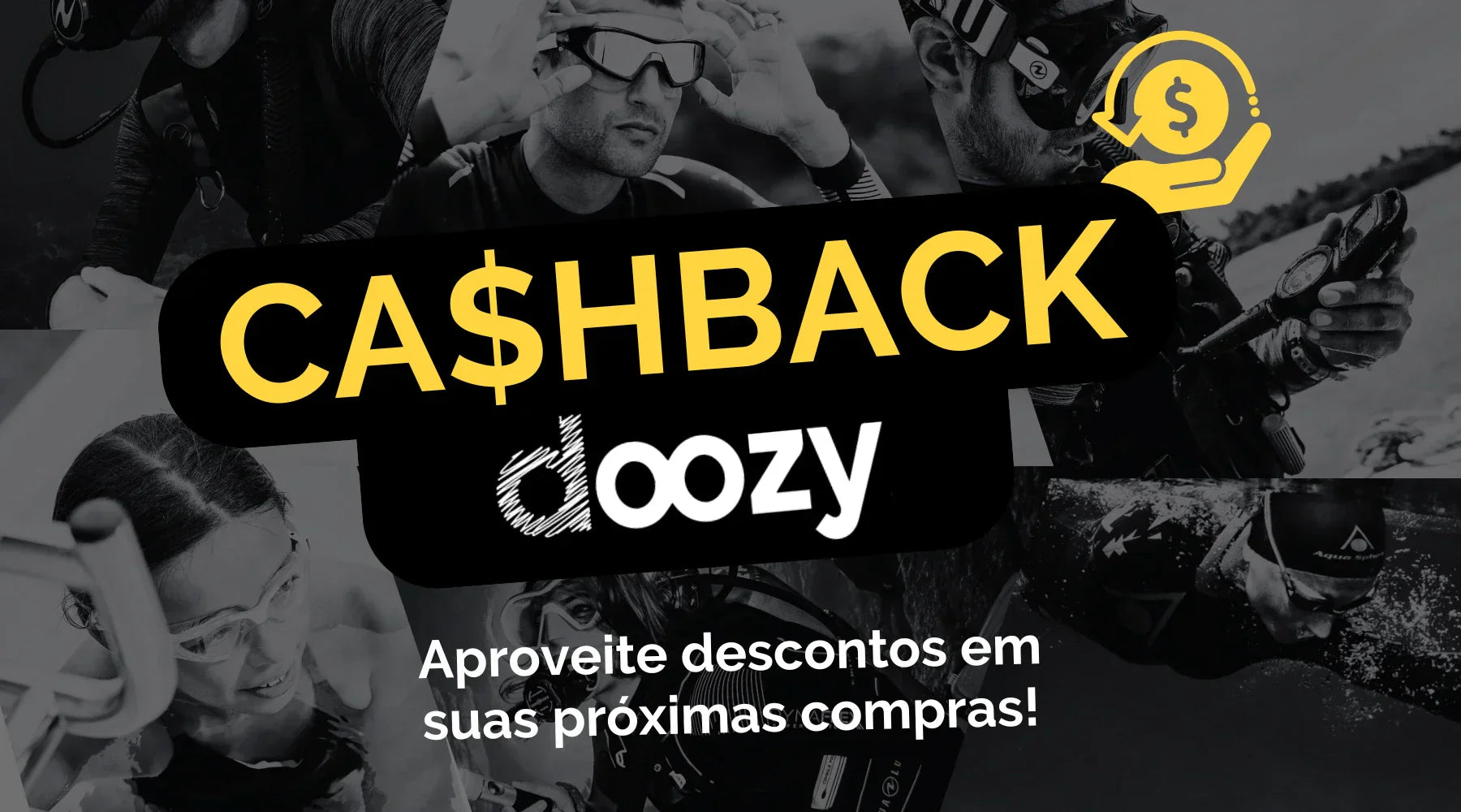 Economize em suas compras com o Cashback Doozy!
