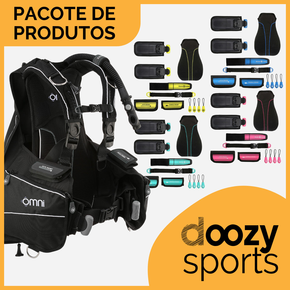 Pack OMNI - Colete BCD + Kit De Cores