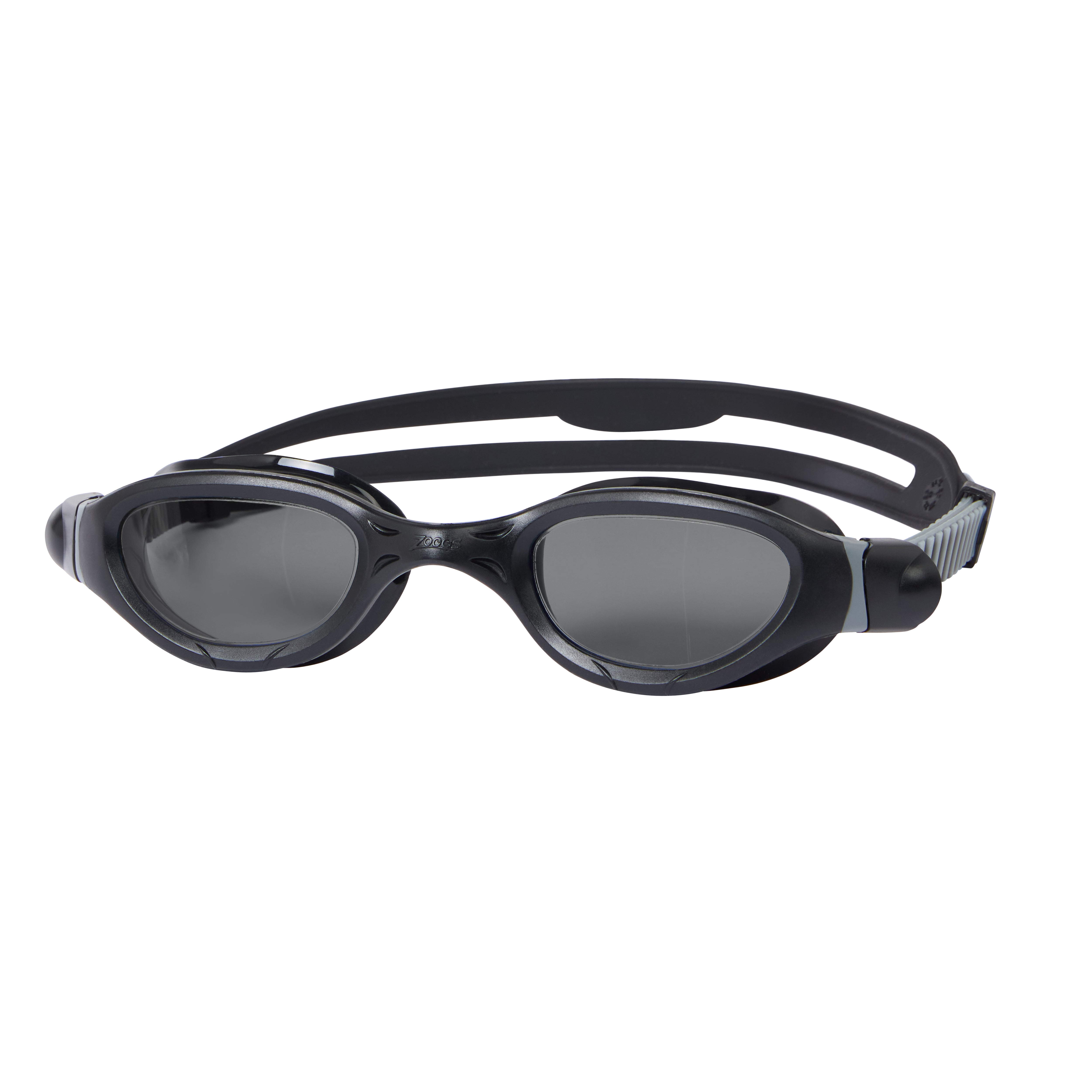 Óculos de Natação Zoggs Phantom 2.0 Small — armação preta/cinza com lente fumê