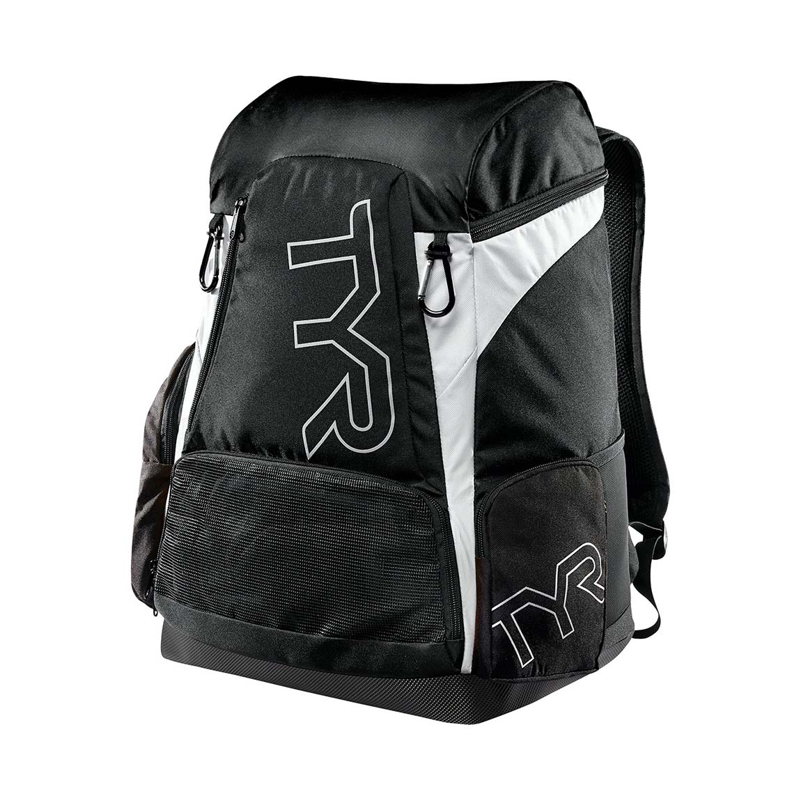 Mochila TYR Alliance 45L Preto — vista frontal clássica
