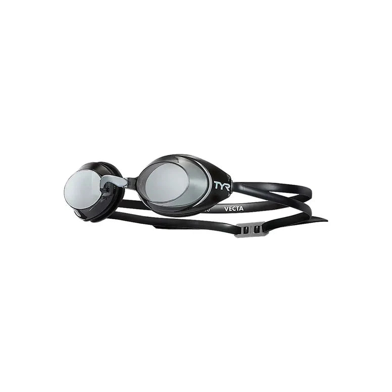 Óculos TYR Vecta Racing Fumê/Preto — lente fumê versátil para treino e competição
