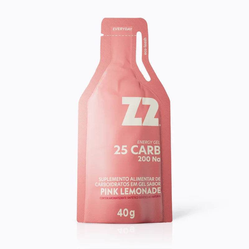 Energy Gel Z2 — linha completa de géis de carboidrato Z2Foods para corrida, ciclismo e triathlon