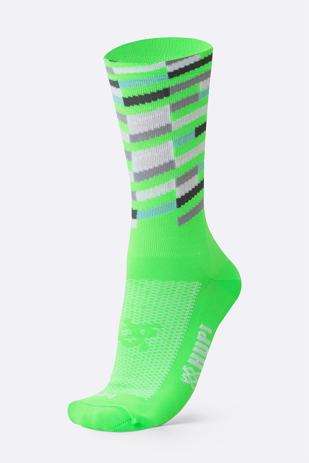 Meia HUPI Triplo Colors para Corrida — 3 Cores