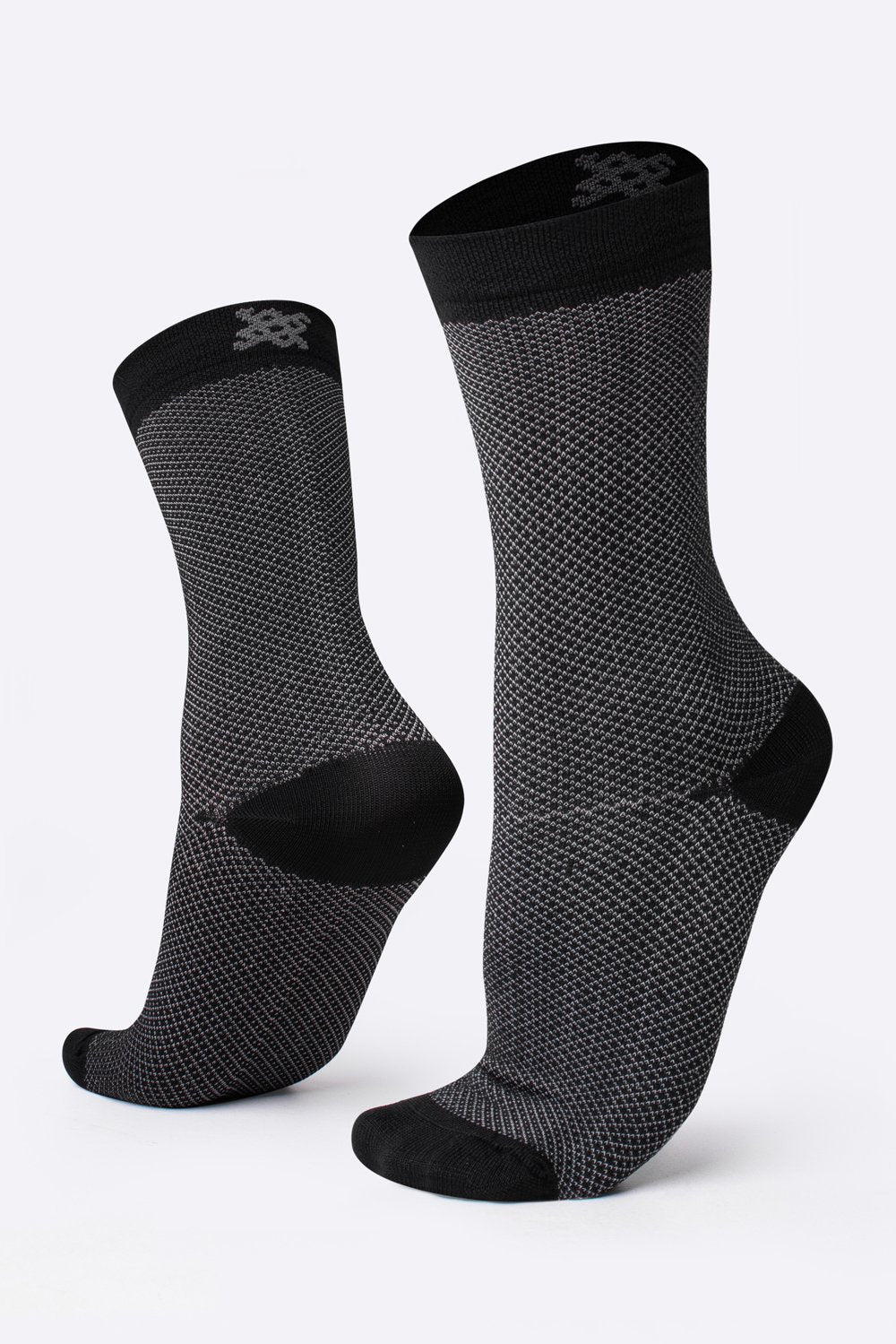 Meia HUPI Carbono para Corrida de Performance