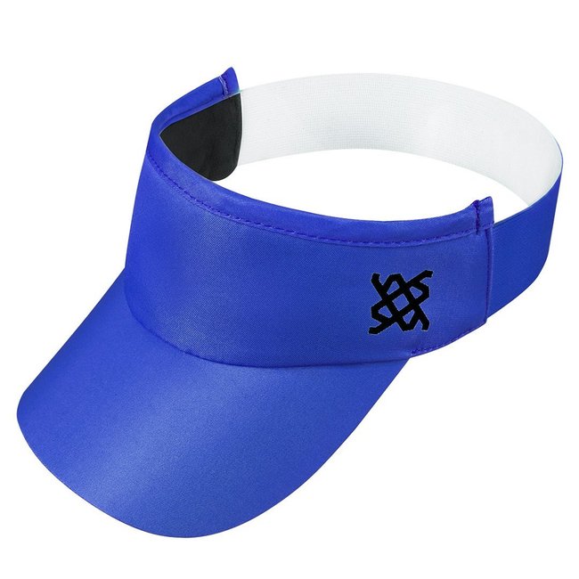 Viseira HUPI Rosa Neon e Azul para Corrida e Beach Tennis