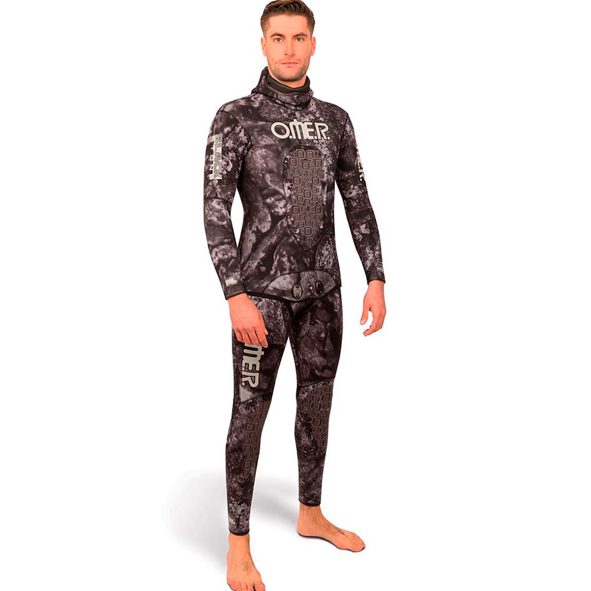 Jaqueta Omer Black Stone 3mm/5mm Pesca Sub | Doozy Sports