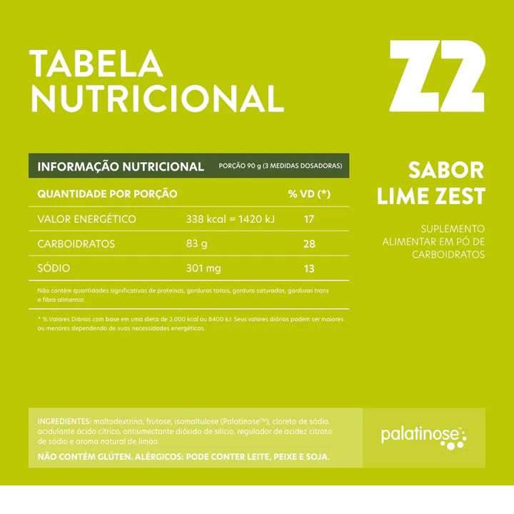 Intra -Treino Power Powder Z2 Lime Zest | Pote 630g Z2