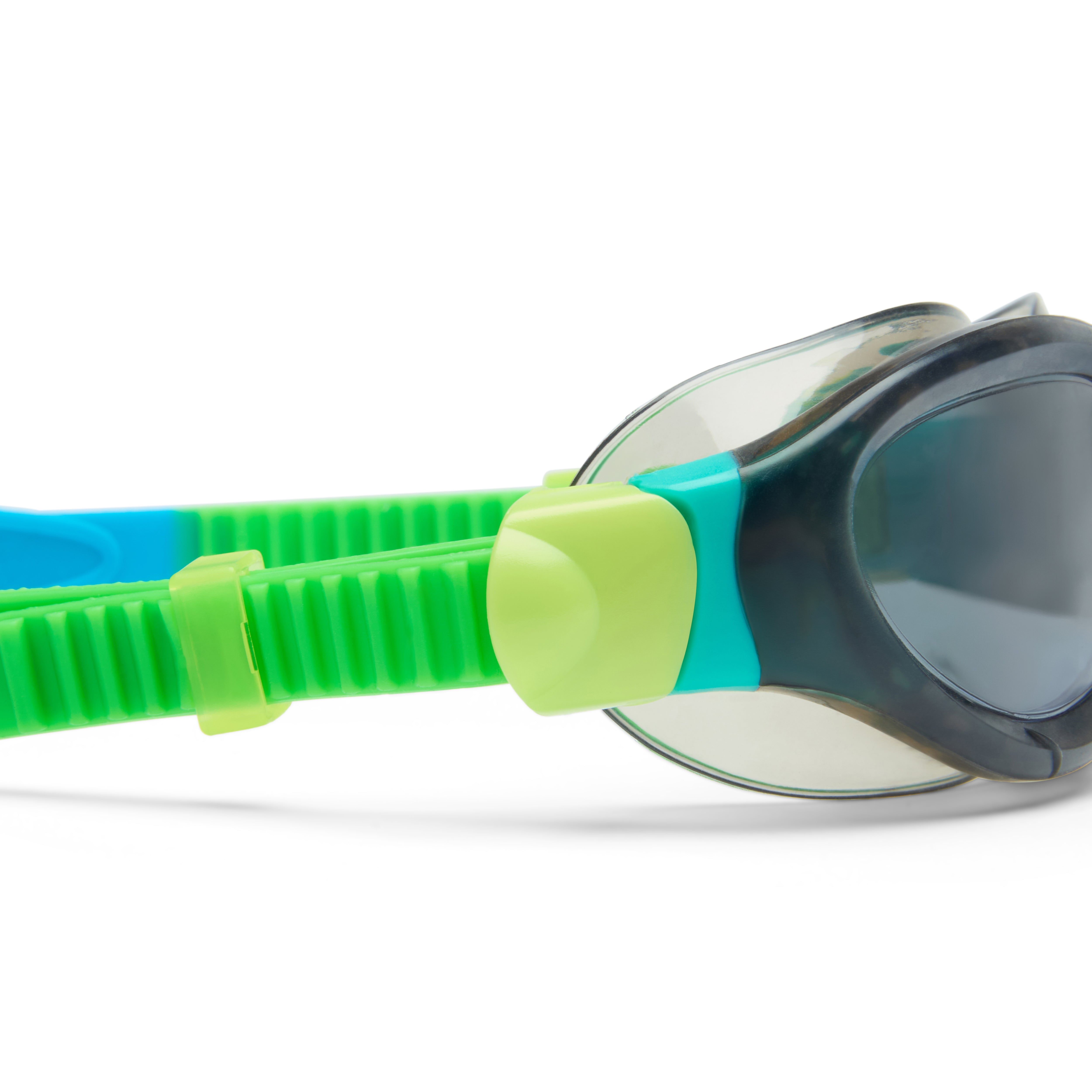 Óculos Zoggs Phantom 2.0 Junior, Preto/Verde com lente fumê, vista lateral