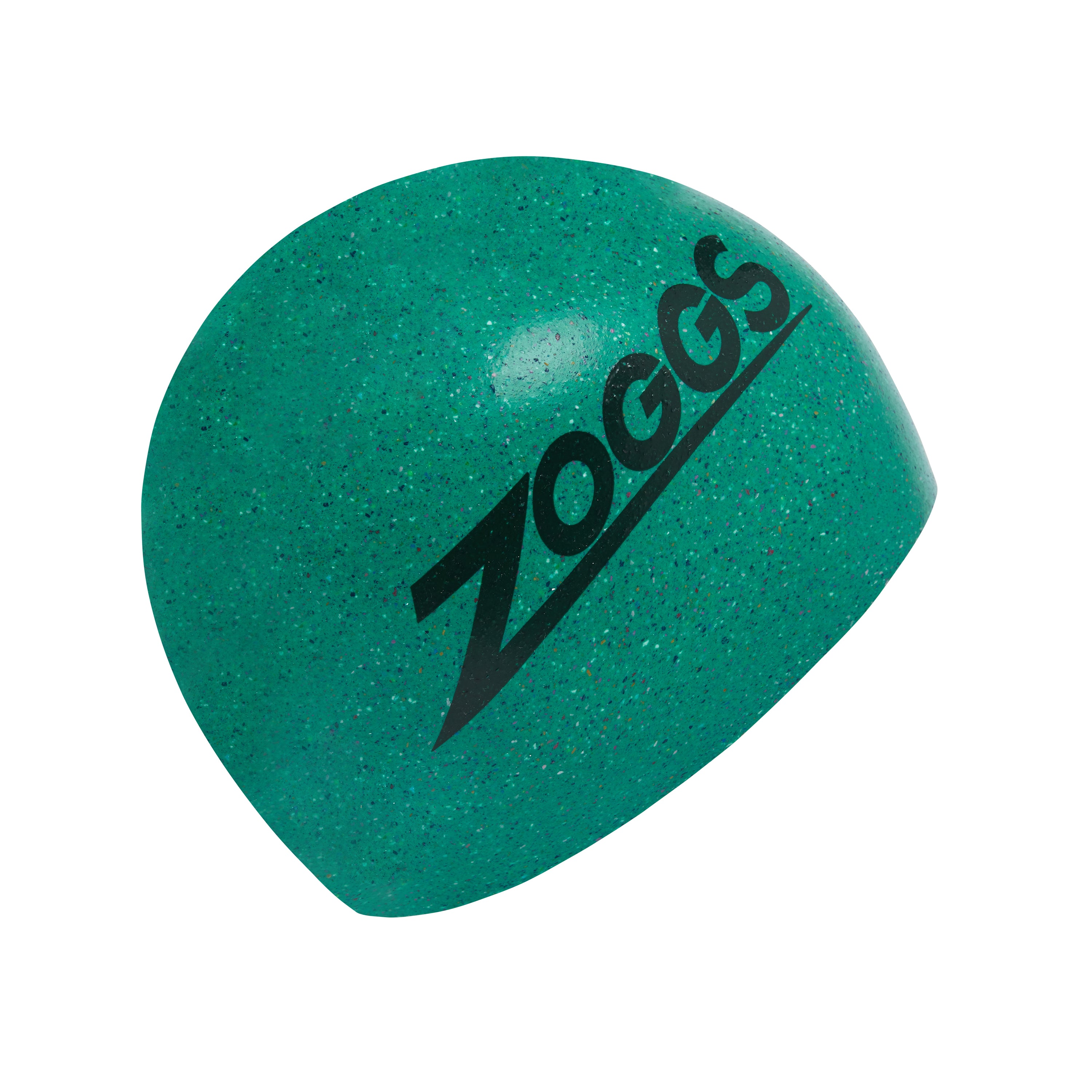 Touca de Natação Zoggs Easy Fit Eco, cor verde, vista lateral