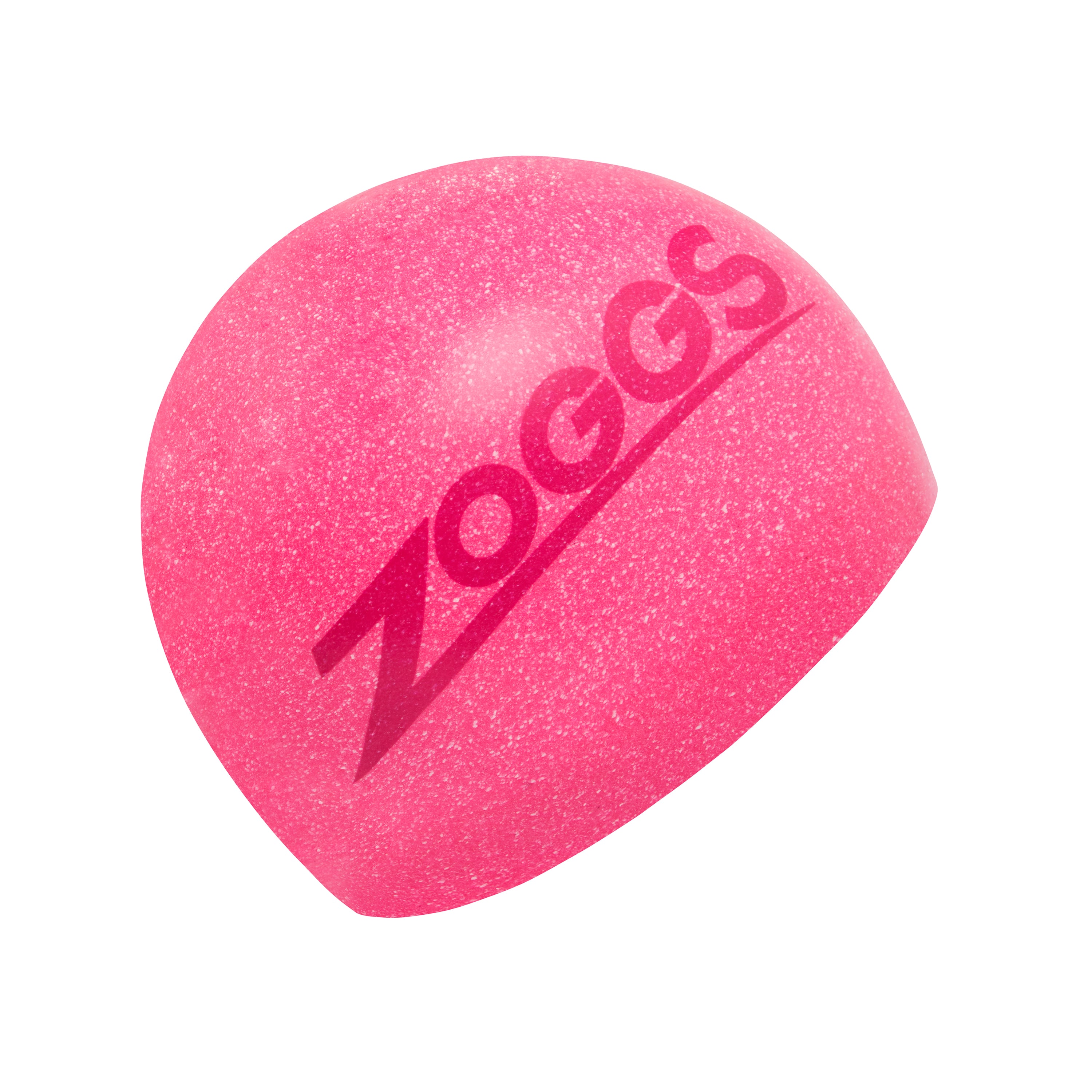 Touca de Natação Zoggs Easy Fit Eco, cor rosa, vista lateral
