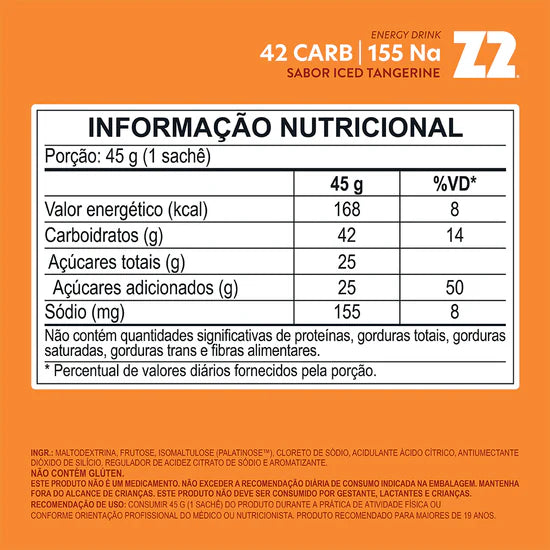 Sachê Intra-Treino Z2 Power Powder 45g: Energia Sustentável e Praticidade para o Seu Treino Z2Foods — imagem 6 de 13