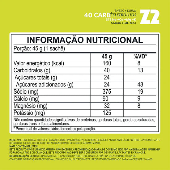 Sachê Intra-Treino Z2 Power Powder 45g: Energia Sustentável e Praticidade para o Seu Treino Z2Foods — imagem 13 de 13