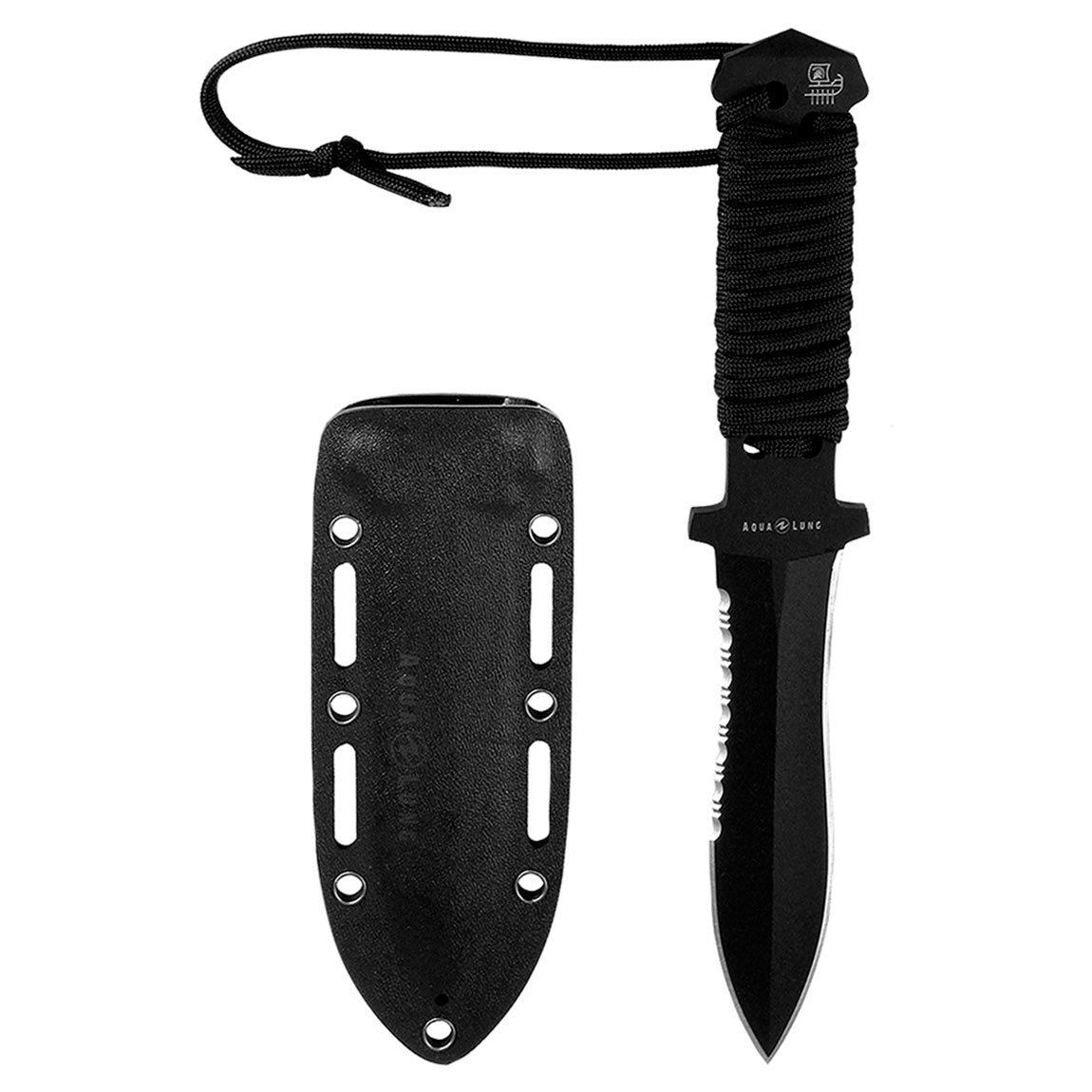 Faca de Mergulho Aqualung Argonaut 7,7cm — Aço Inox 420 Monopeça de Alta Resistência