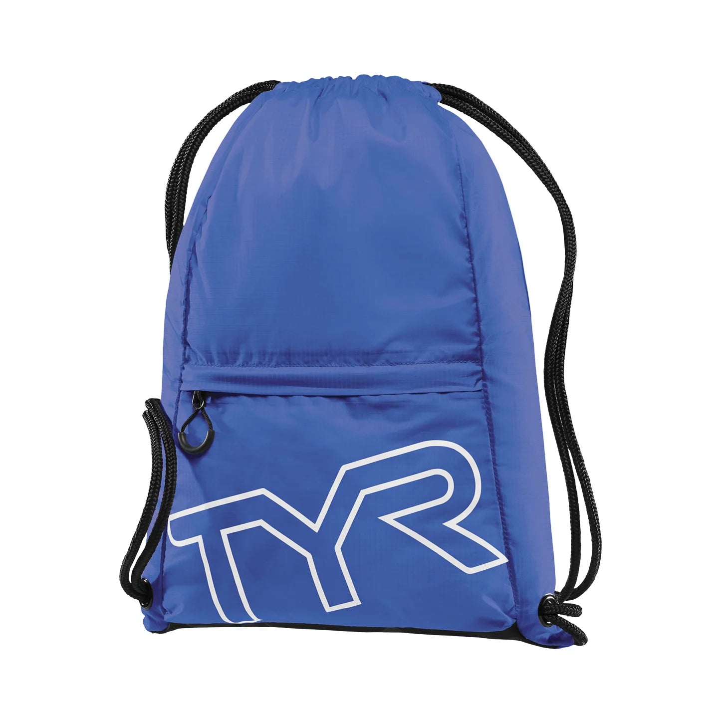 Mochila Saco TYR Alliance 13L — Drawstring Sackpack Leve com Bolso Frontal com Zíper e Bolso Mesh para Garrafa