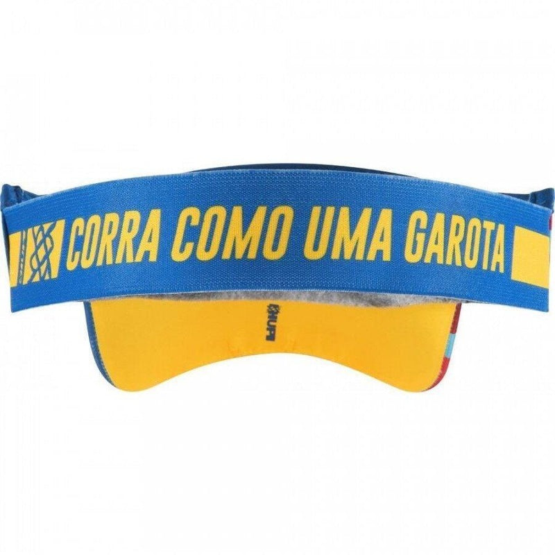 Viseira HUPI Corra Como Uma Garota para Corrida e Beach Tennis