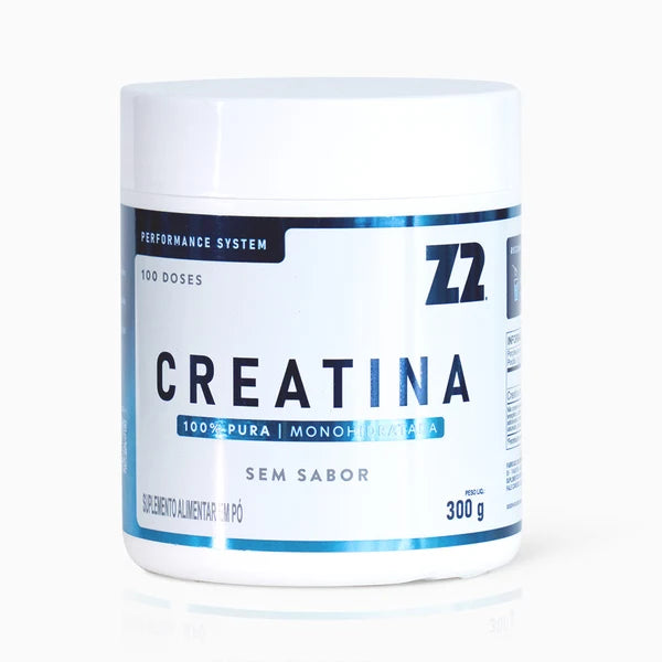 Creatina Z2 Performance System 300g | 100% Pura e Sem Sabor