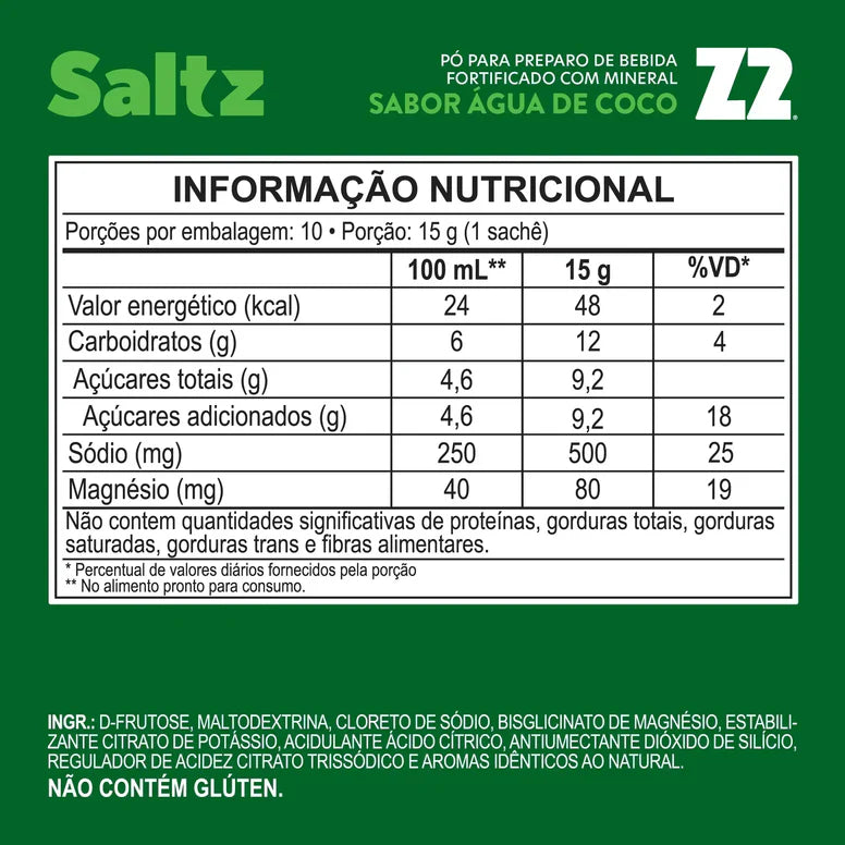 Z2 Saltz 500: Repositor de Eletrólitos em Sachê para Performance Z2Foods — imagem 13 de 13