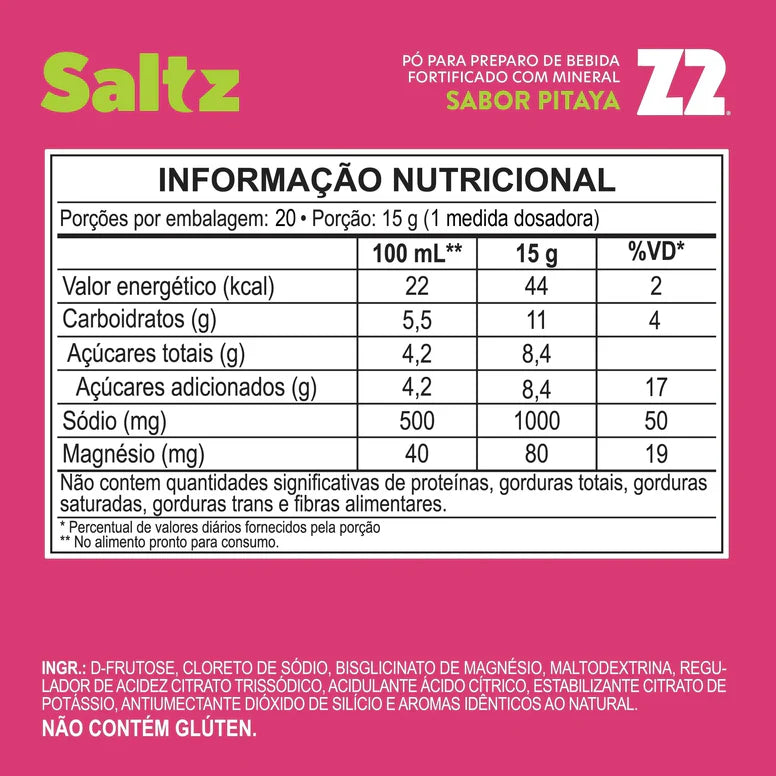 Z2 Saltz 1000: Reposição Eletrolítica de Alta Performance Z2Foods — imagem 2 de 12