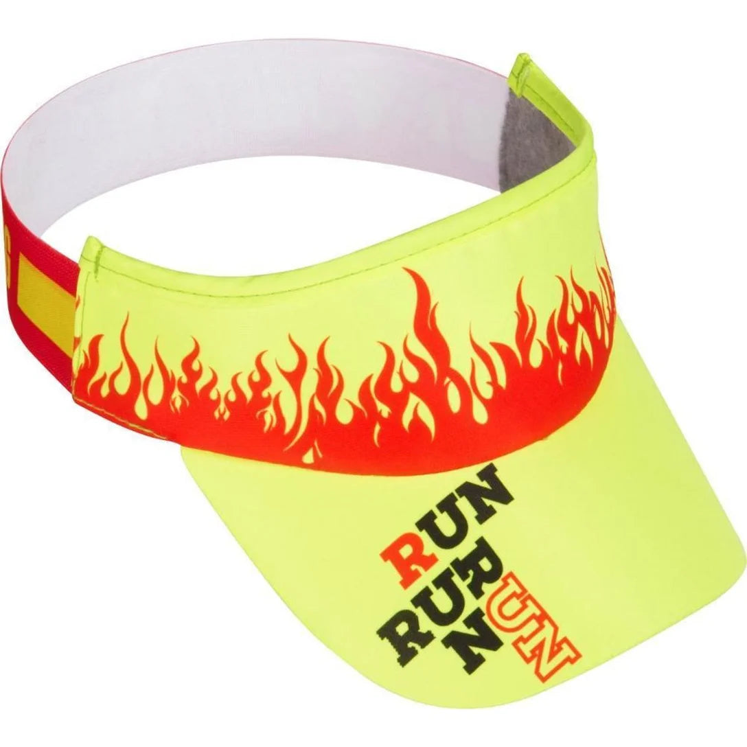 Viseira HUPI Fire para Corrida e Treino Intenso
