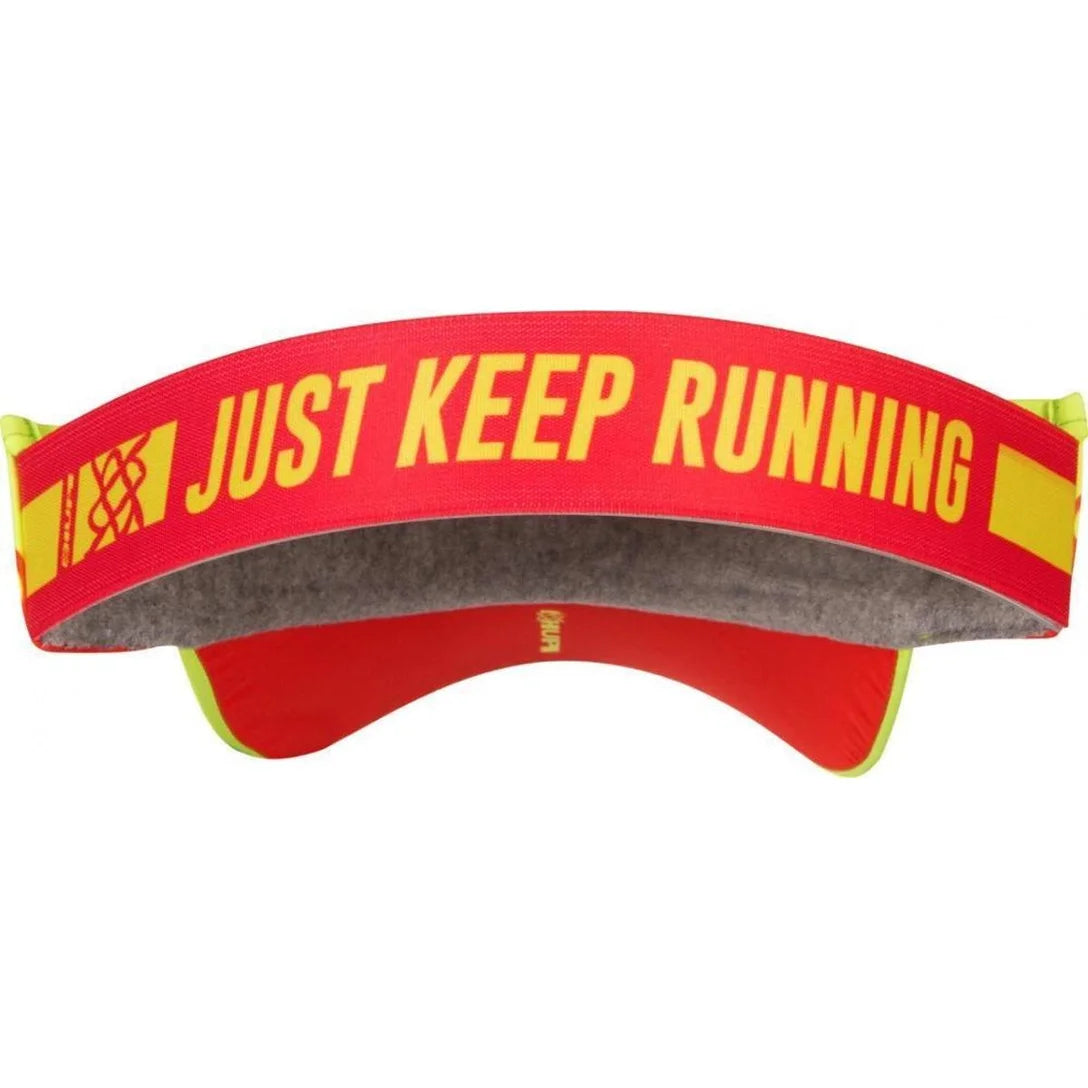 Viseira HUPI Fire para Corrida e Treino Intenso