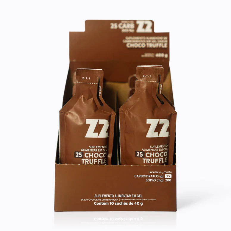 Energy Gel Z2 Choco Truffle — caixa display linha Everyday