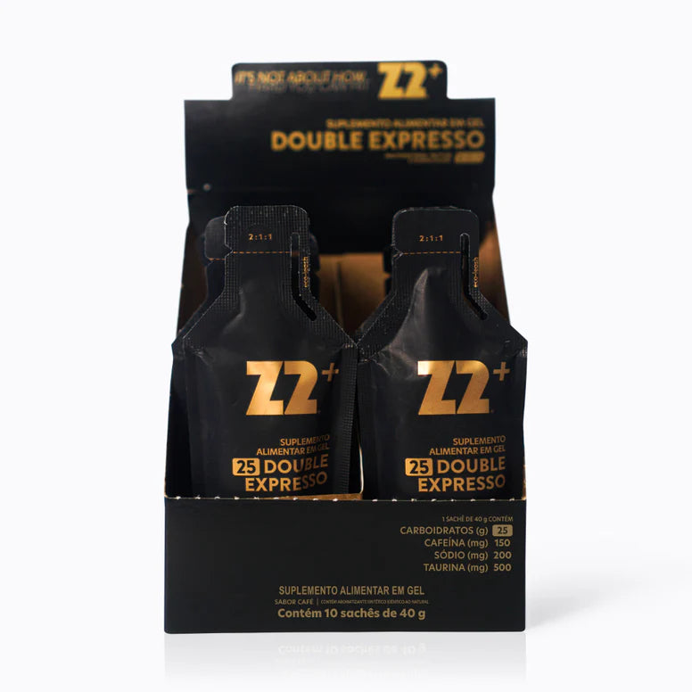 Energy Gel Z2 Double Expresso — caixa display linha Gameday