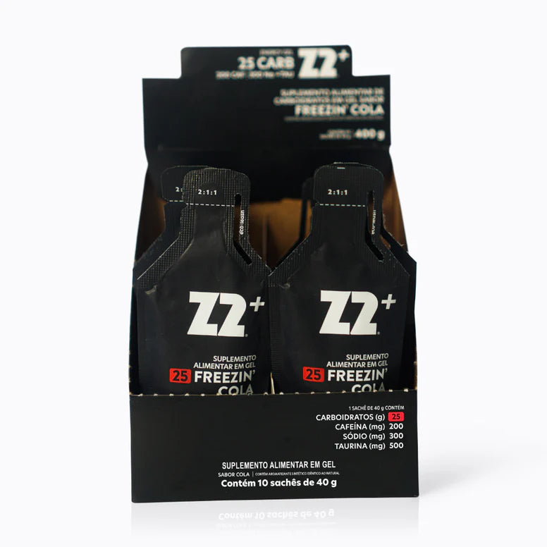 Energy Gel Z2 Freezin Cola — caixa display linha Gameday