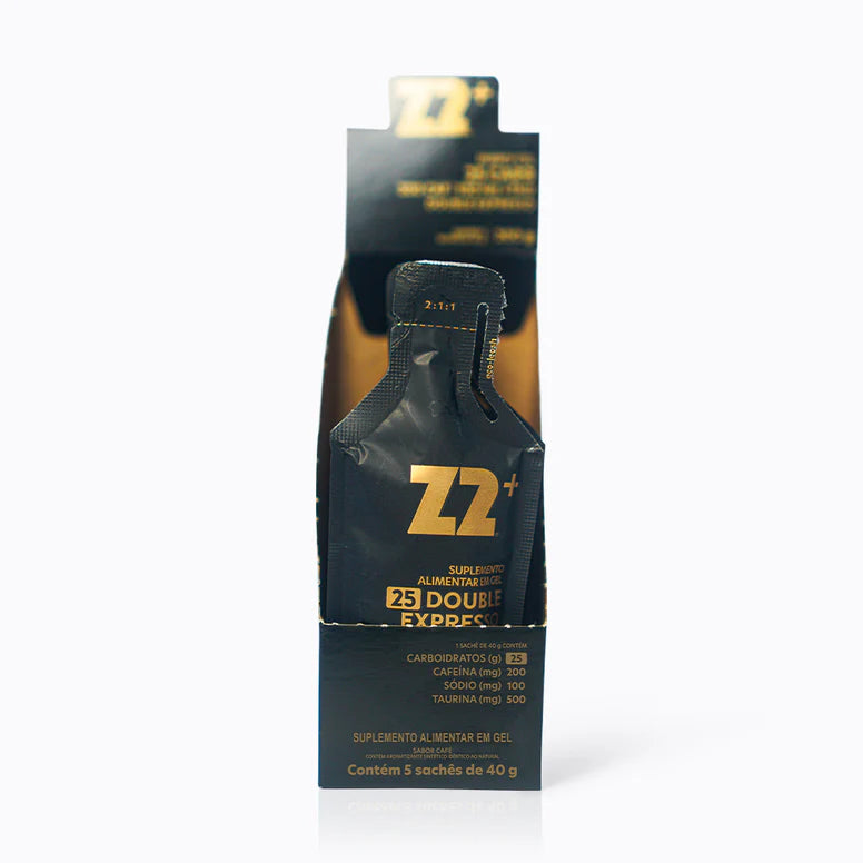 Energy Gel Z2 Double Expresso — display com 5 sachês linha Gameday