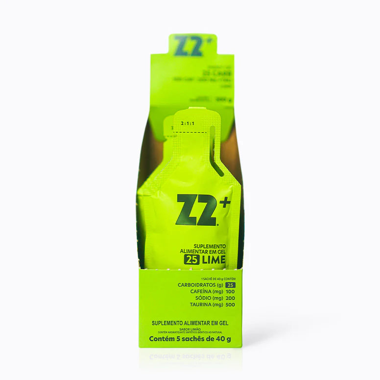 Energy Gel Z2 Lime — display com 5 sachês linha Gameday