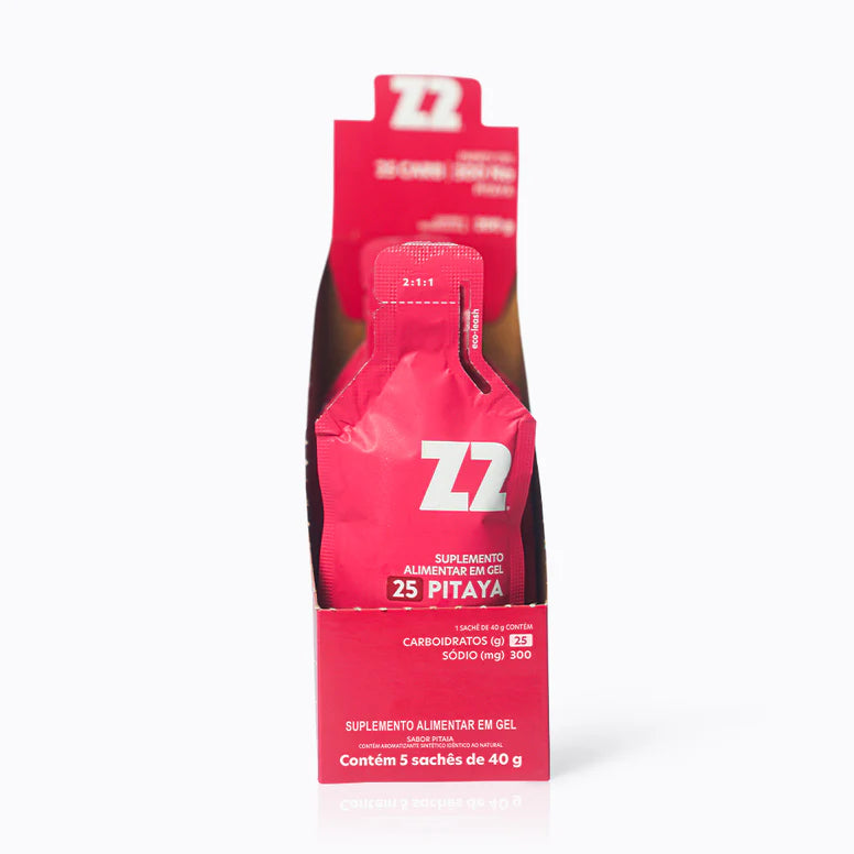 Energy Gel Z2 Pitaya — display com 5 sachês linha Everyday