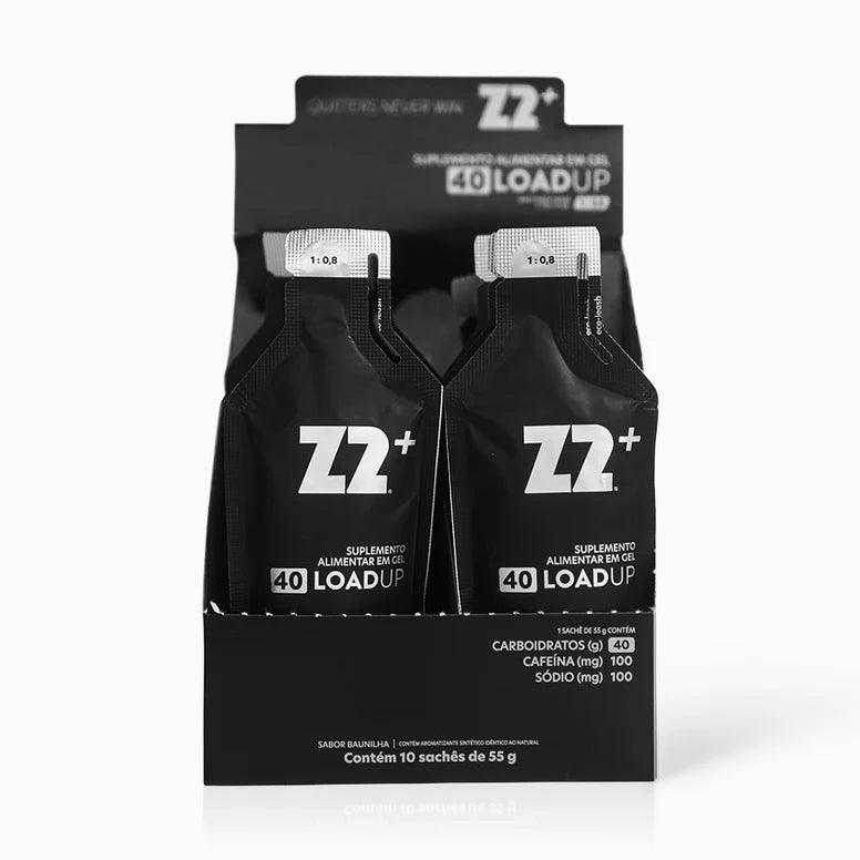 Energy Gel Z2+: Carboidrato, Cafeína e Foco