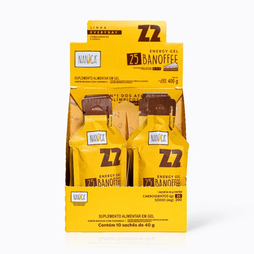 Energy Gel Z2 — Gel de Carboidrato para Corrida e Ciclismo
