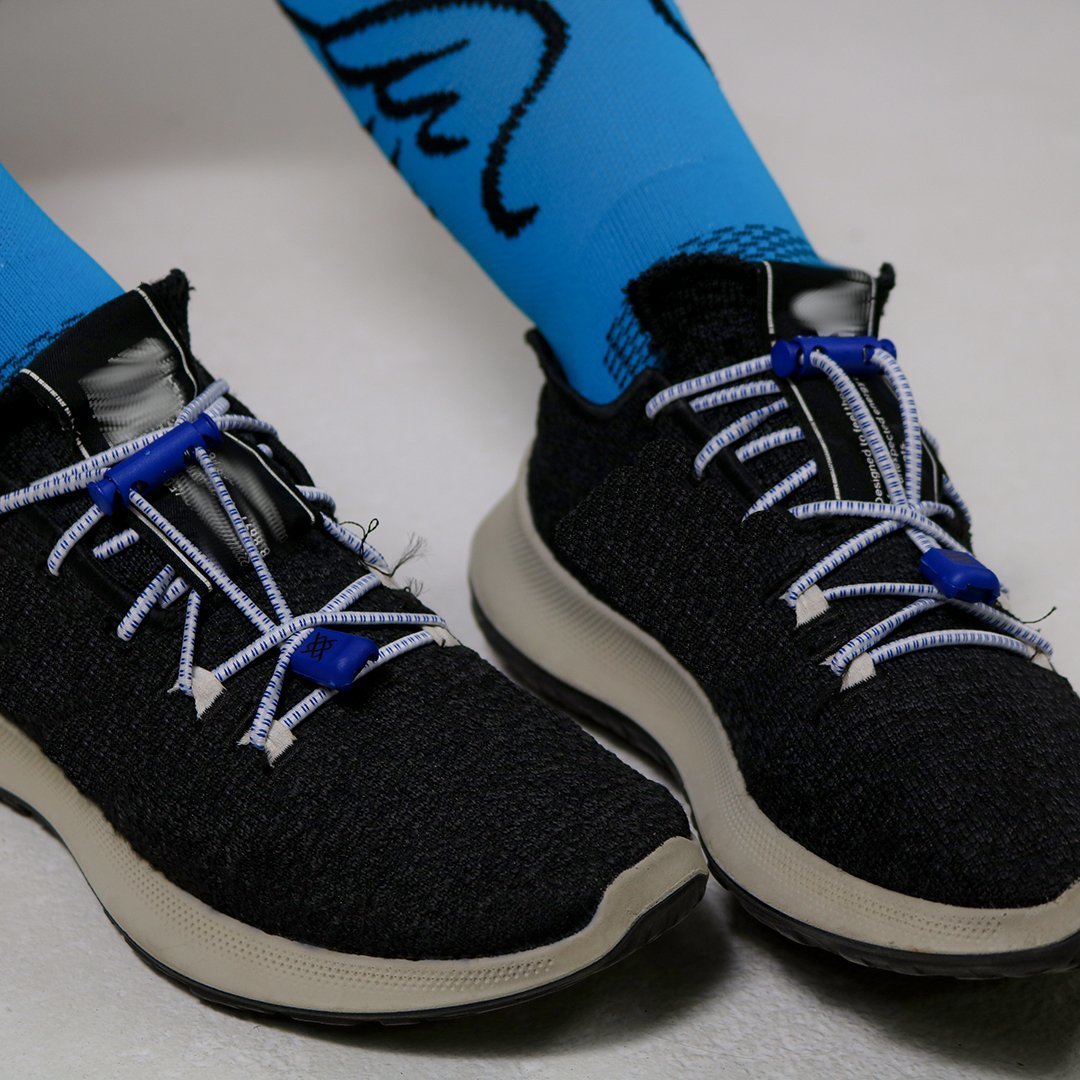 Cadarço Elástico HUPI Laces Riscas — 12 Cores Listradas