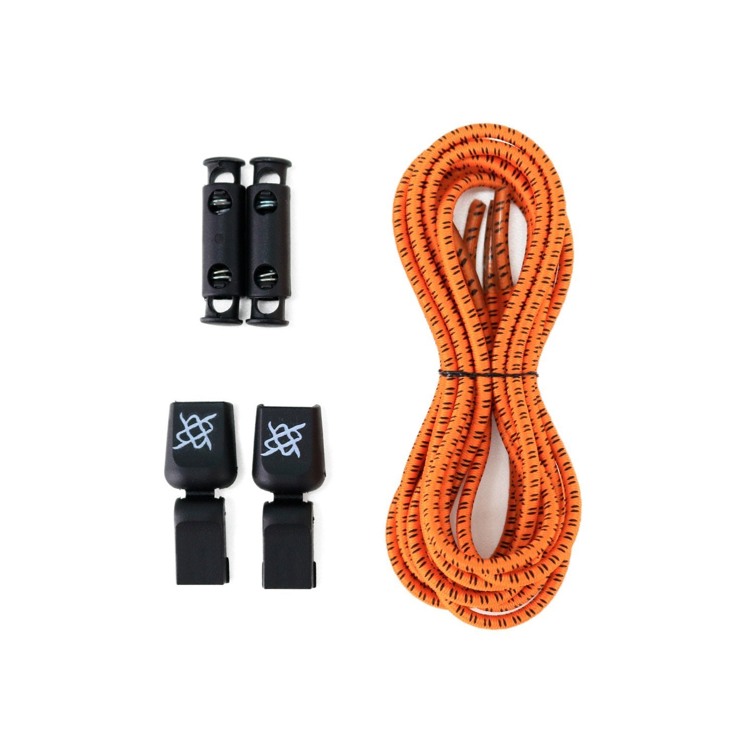 Cadarço Elástico HUPI Laces Riscas — 12 Cores Listradas