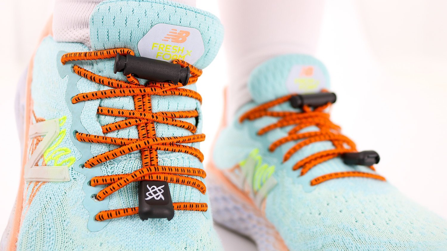 Cadarço Elástico HUPI Laces Riscas — 12 Cores Listradas