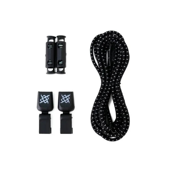 Cadarço Elástico HUPI Laces Riscas — 12 Cores Listradas