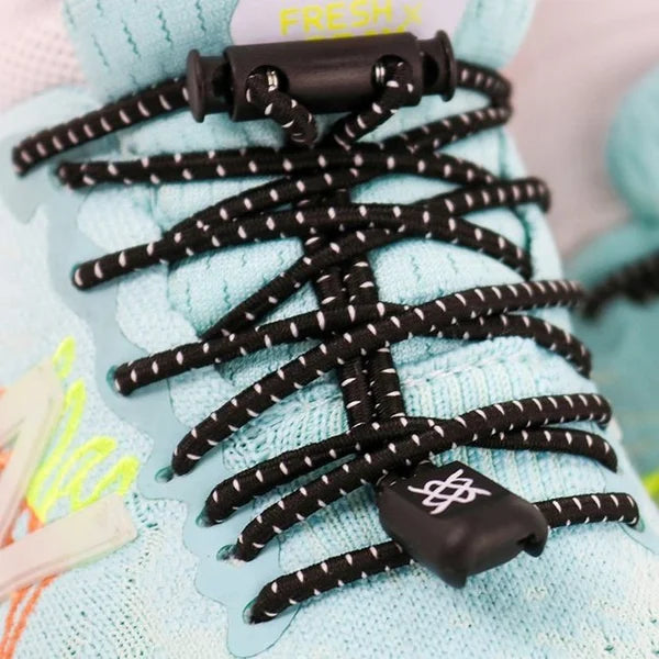 Cadarço Elástico HUPI Laces Riscas — 12 Cores Listradas