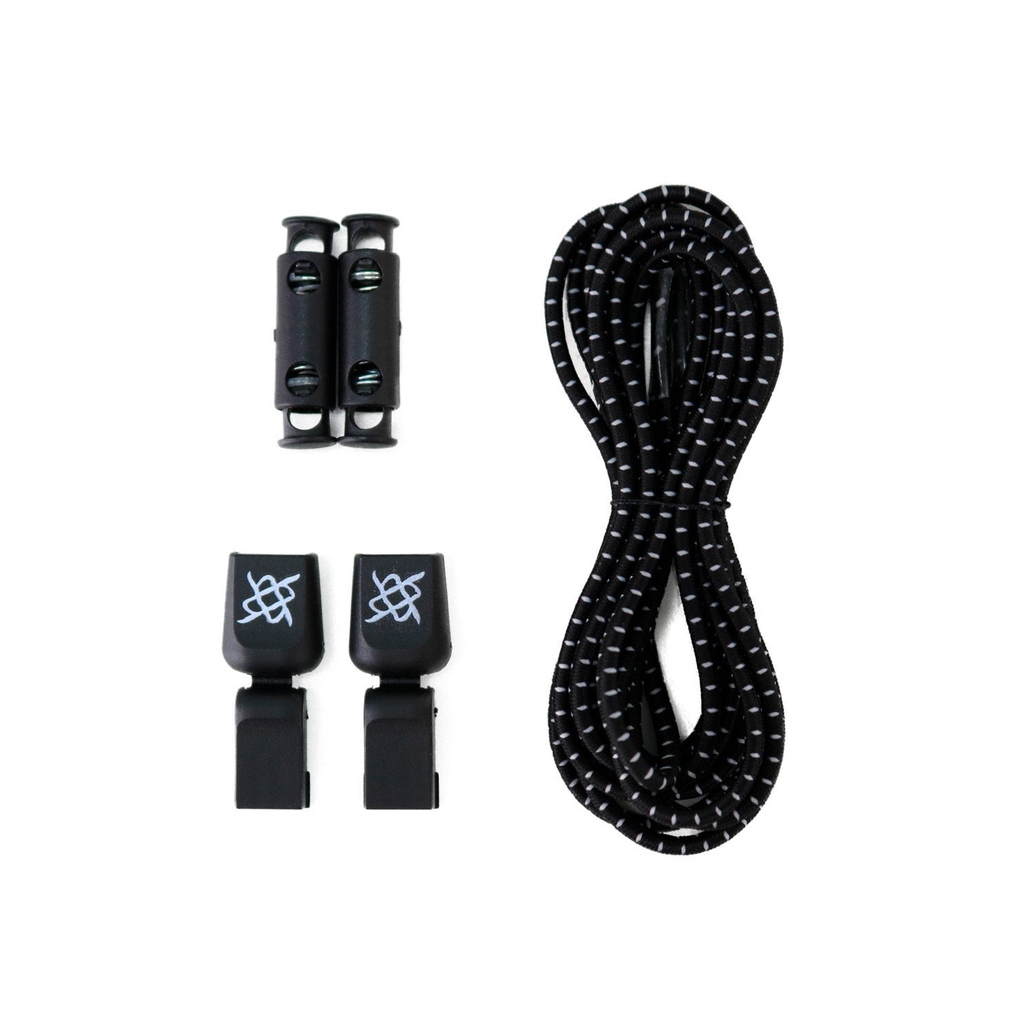 Cadarço Elástico HUPI Laces Riscas — 12 Cores Listradas