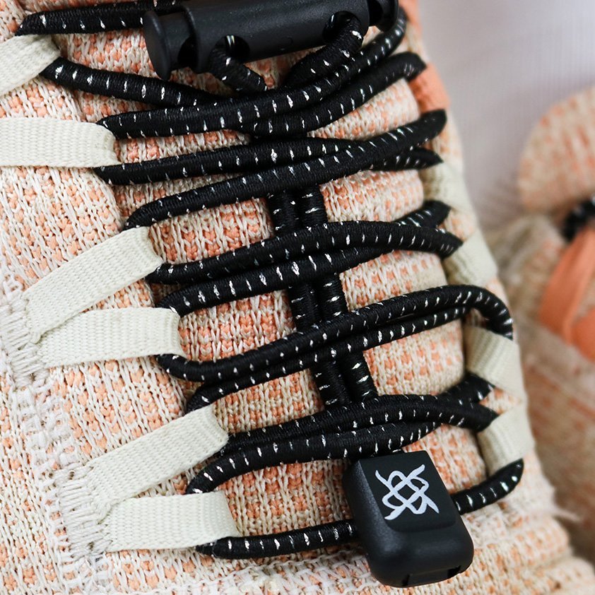 Cadarço Elástico HUPI Laces Riscas — 12 Cores Listradas
