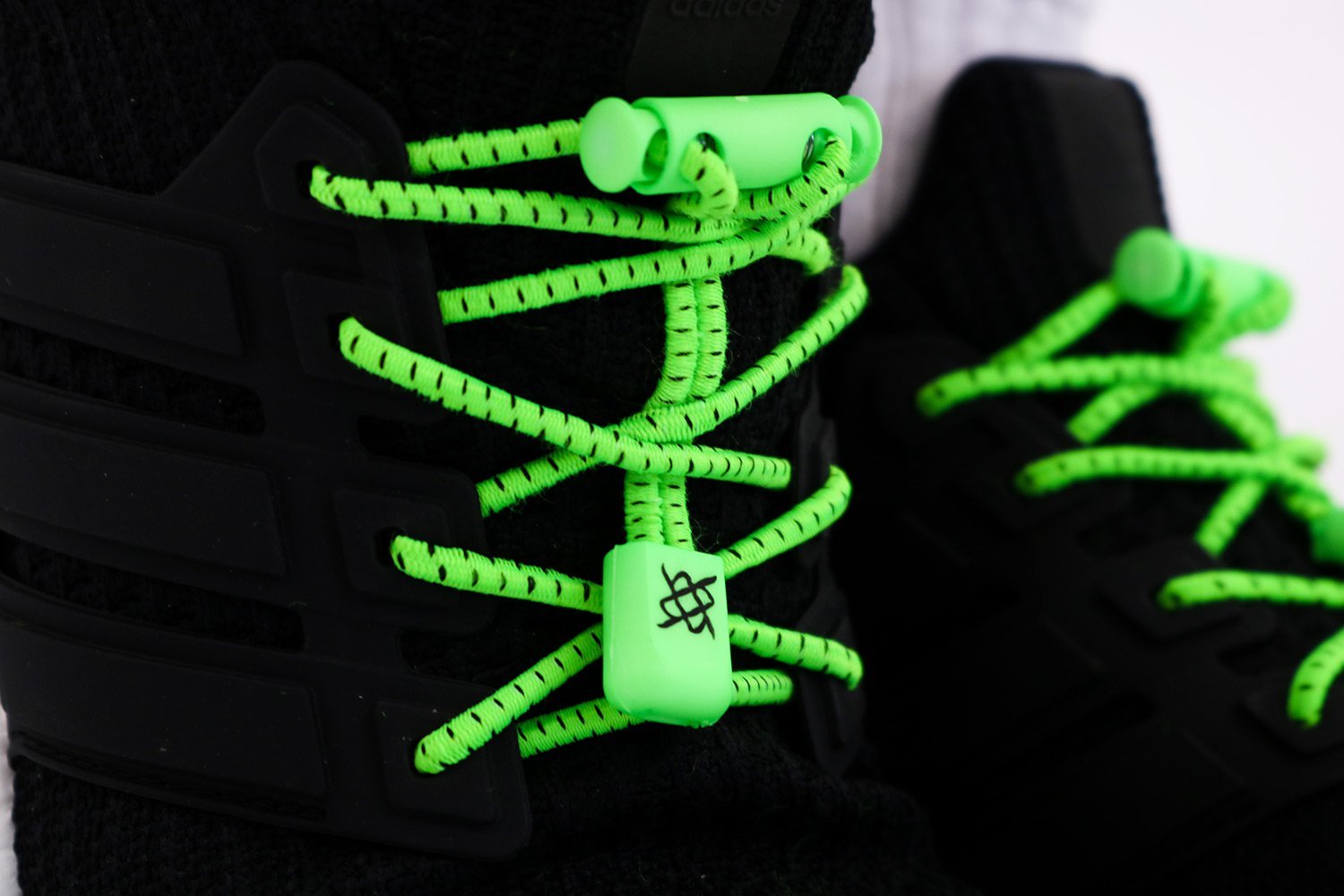 Cadarço Elástico HUPI Laces Riscas — 12 Cores Listradas