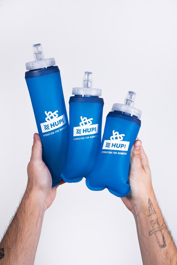 Garrafa Dobrável HUPI Soft Flask — 350ml e 500ml