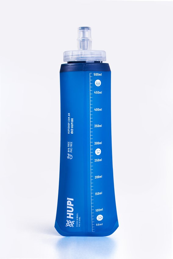 Garrafa Dobrável HUPI Soft Flask — 350ml e 500ml