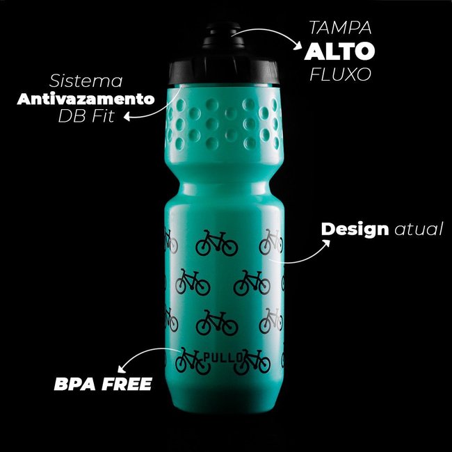 Garrafa HUPI Pullo para Ciclismo — +20 Estampas