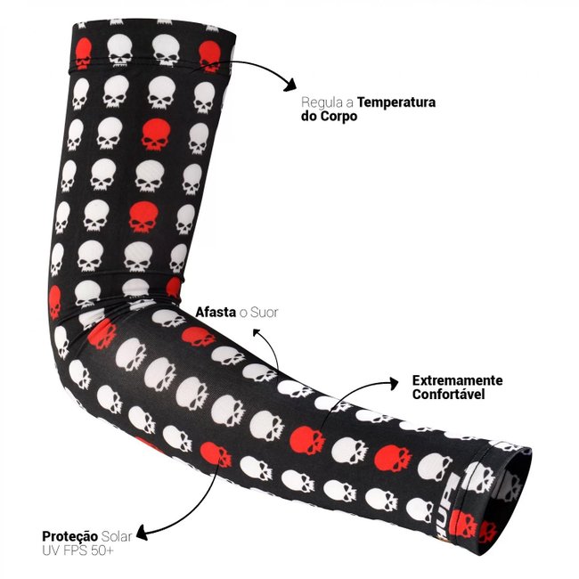 Manguito HUPI com Proteção UV — 4 Estampas