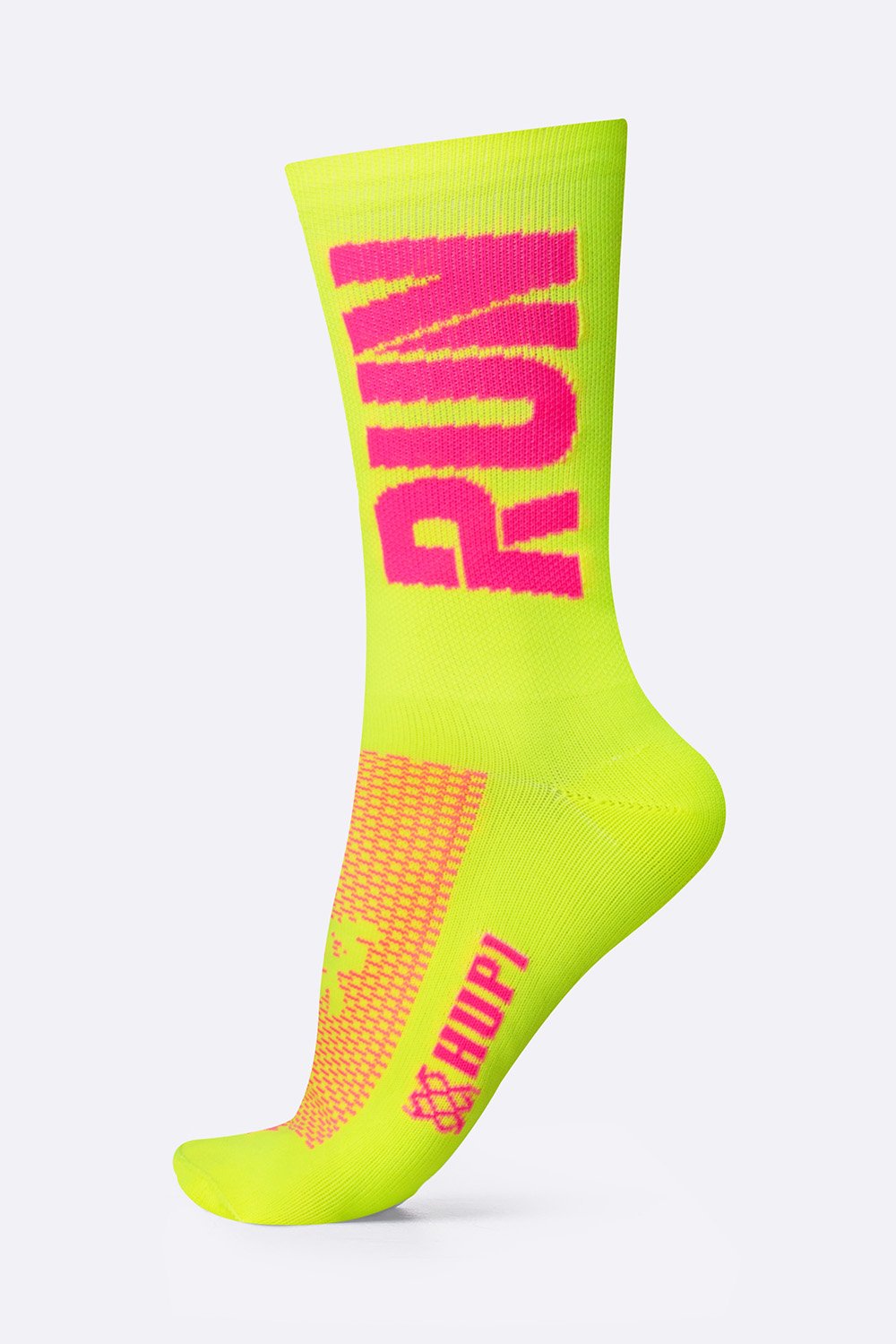 Meia HUPI Run para Corrida e Esportes — 10 Cores
