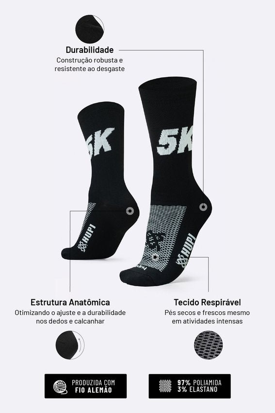 Meia HUPI 5K para Corrida e Caminhada