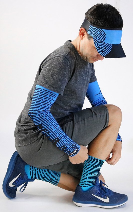 Meia HUPI Biometria para Corrida e Esportes