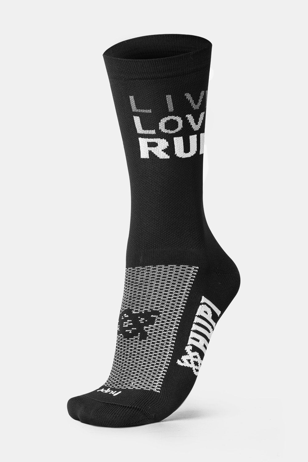 Meia HUPI Live Love Run para Corredoras