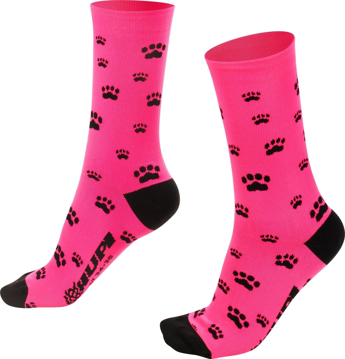 Meia HUPI Love Pets Rosa LT para Pés Menores (34-38)