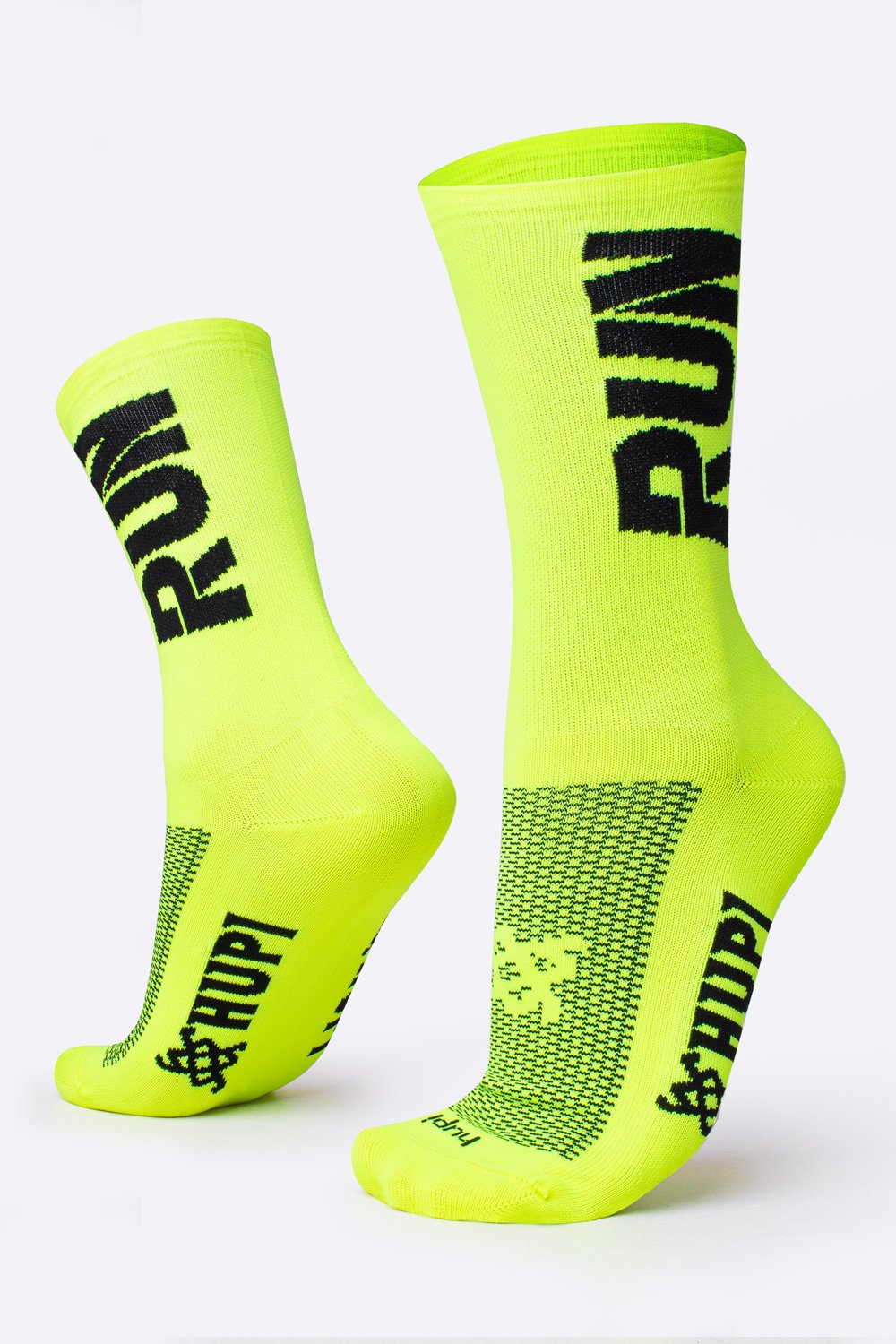 Meia HUPI Run para Corrida e Esportes — 10 Cores